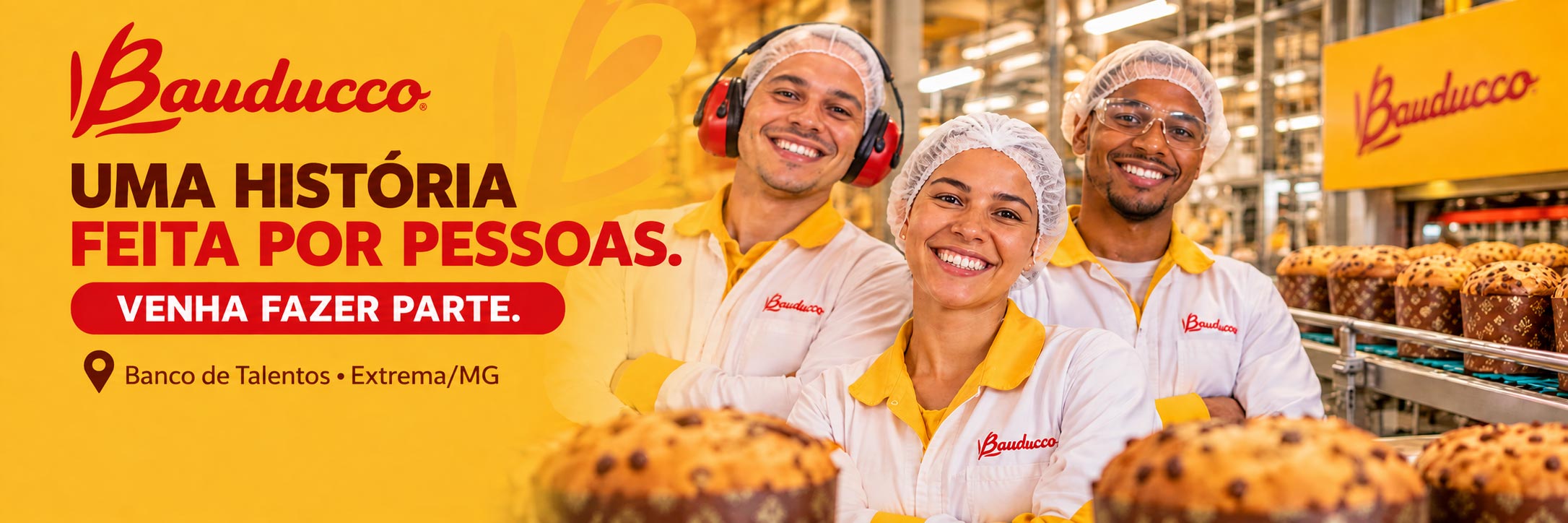 Banner da empresa Bauducco Extrema